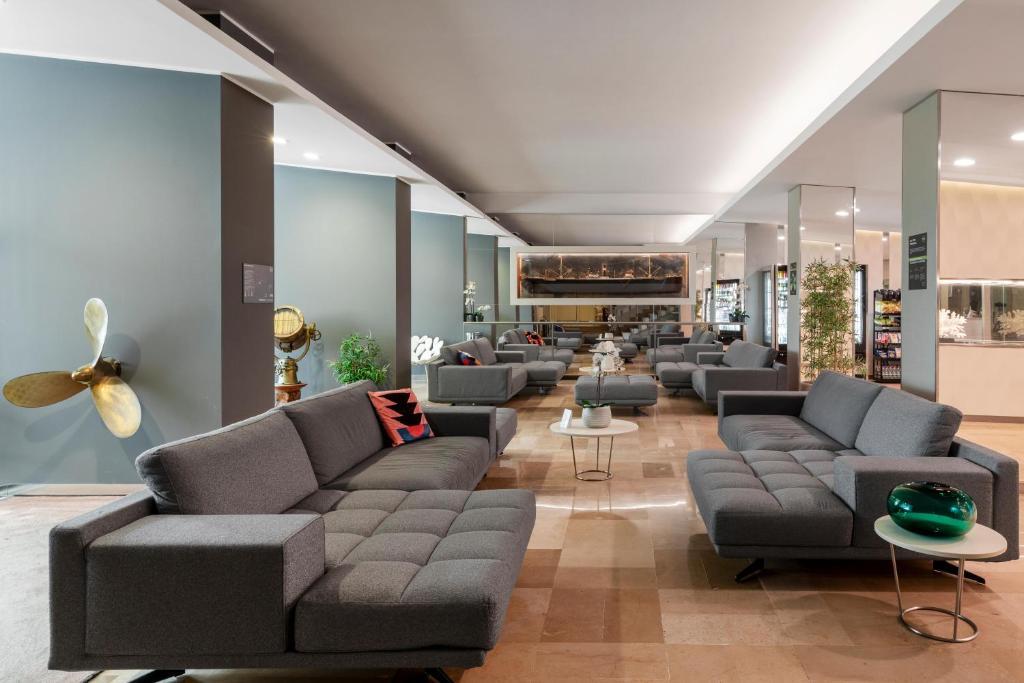 Vista Lobby B&B Hotel Park Hotel Suisse Santa Margherita Lig