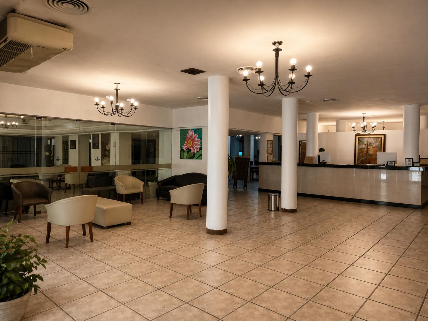 Vista Lobby Grand Hotel Termas De Rio Hondo