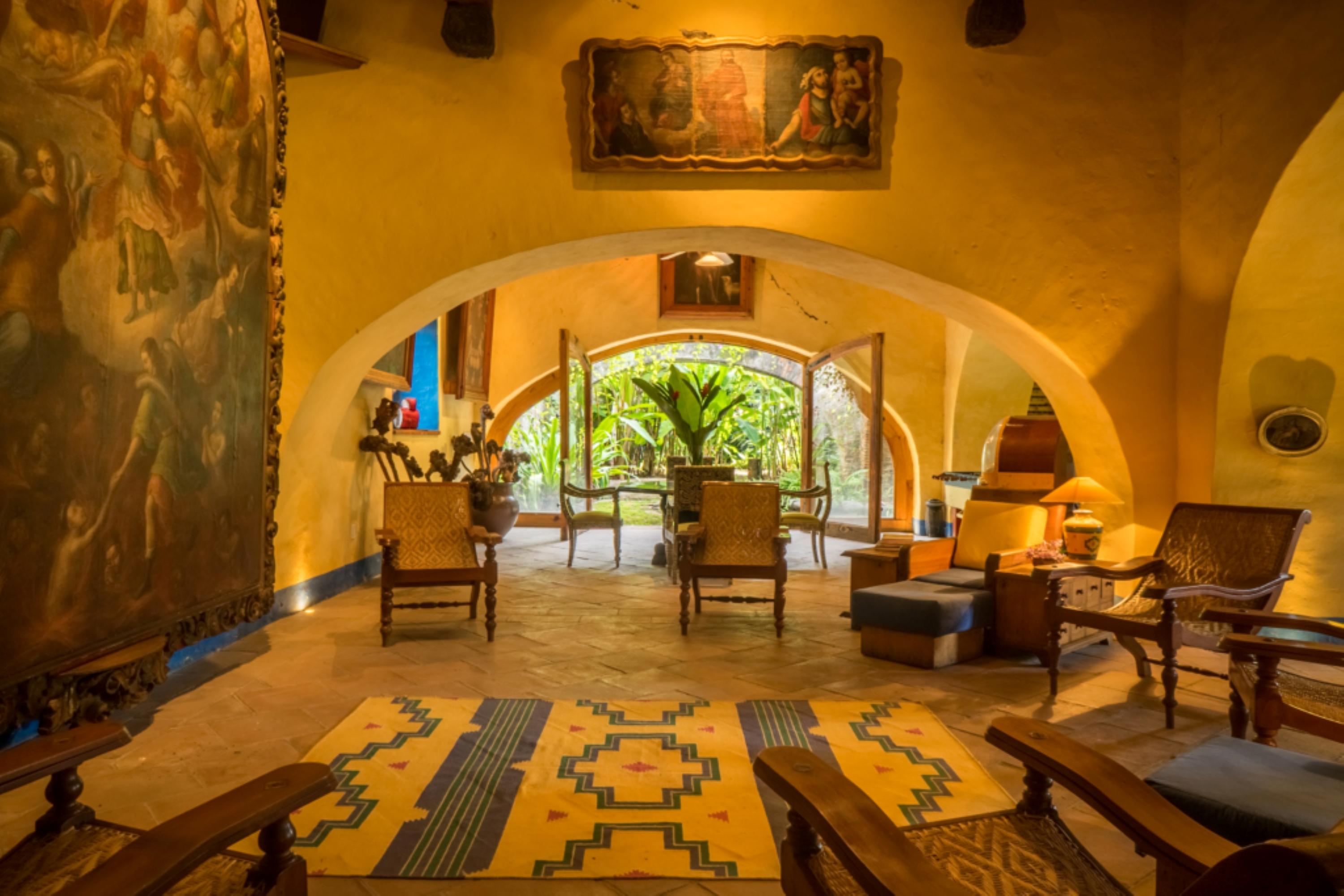 Vista Lobby Hacienda San Ignacio