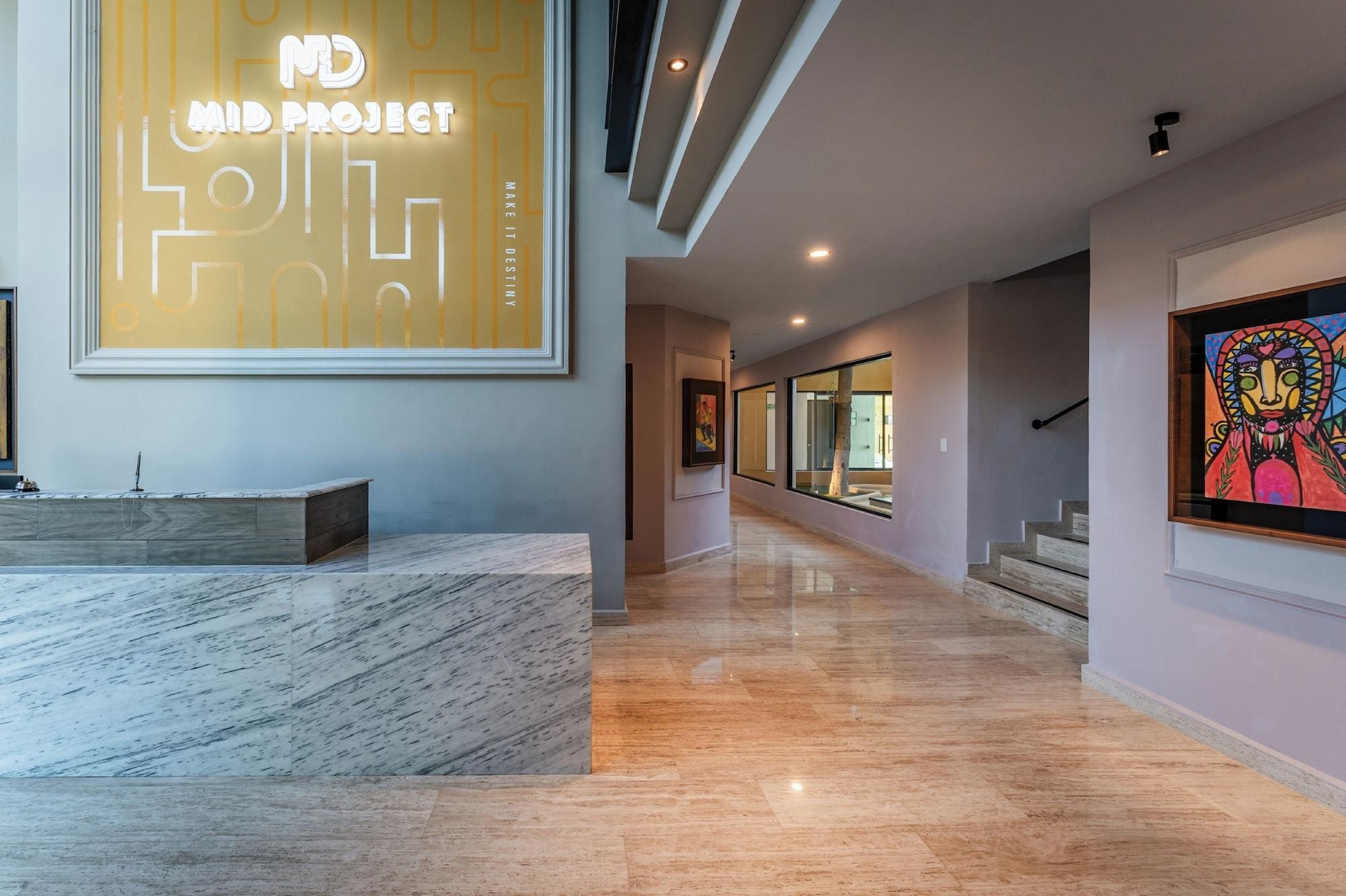 Vista do lobby Hotel Mid Project