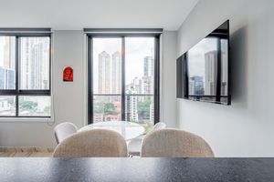 Renta temporal - w Situated 1BR w Beautiful View in Calle 50