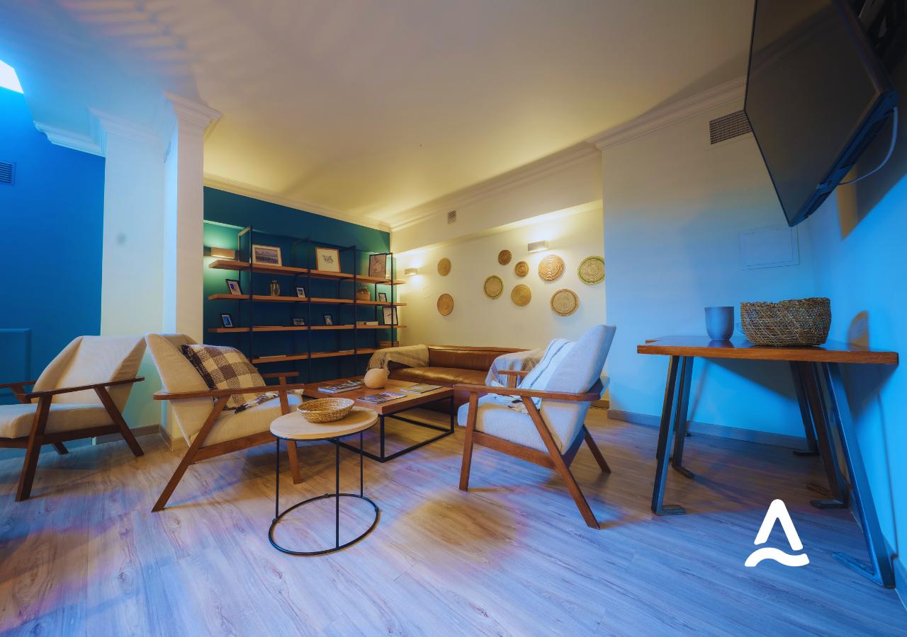 Vista do lobby Hotel Almasur Punta Arenas Express