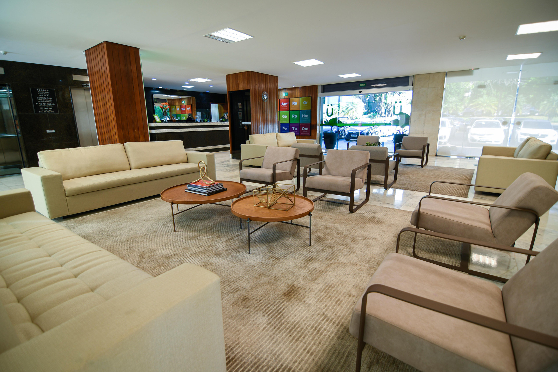 Vista Lobby Like U Hotel Brasília