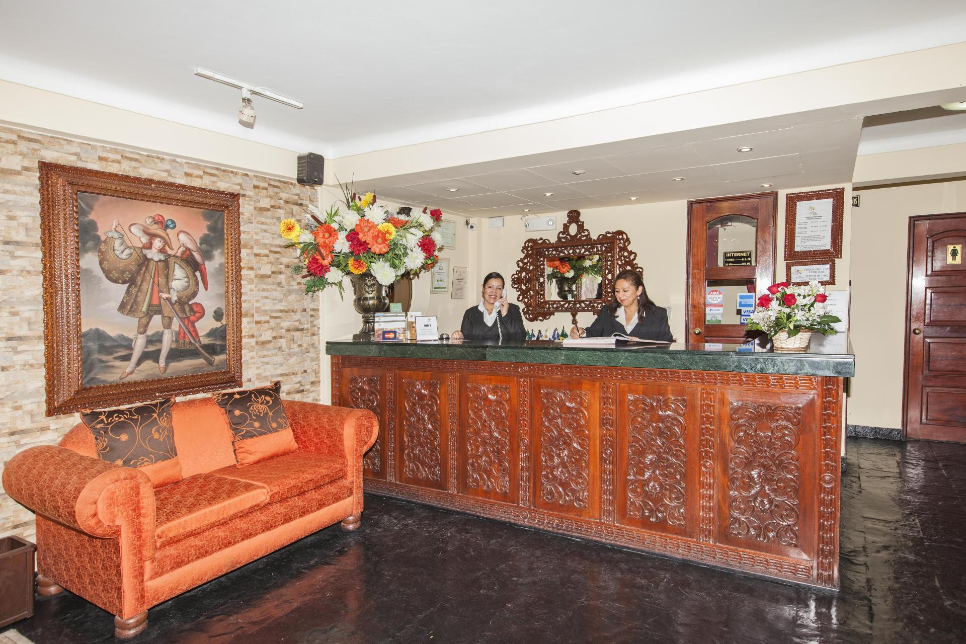 Vista Lobby Agustos Cusco