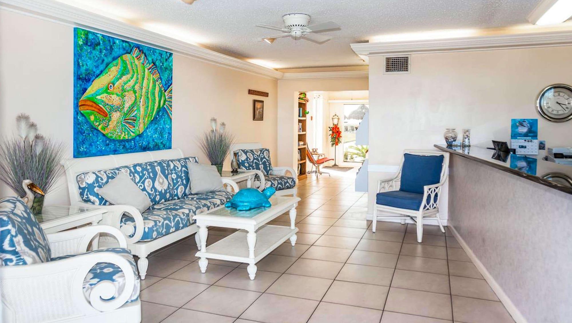 Vista Lobby Belleair Beach Resort Motel