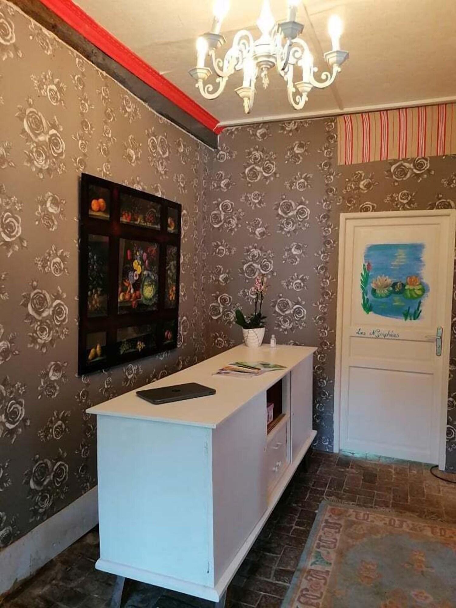 Vista Lobby Hôtellerie des Jardiniers Gourmands