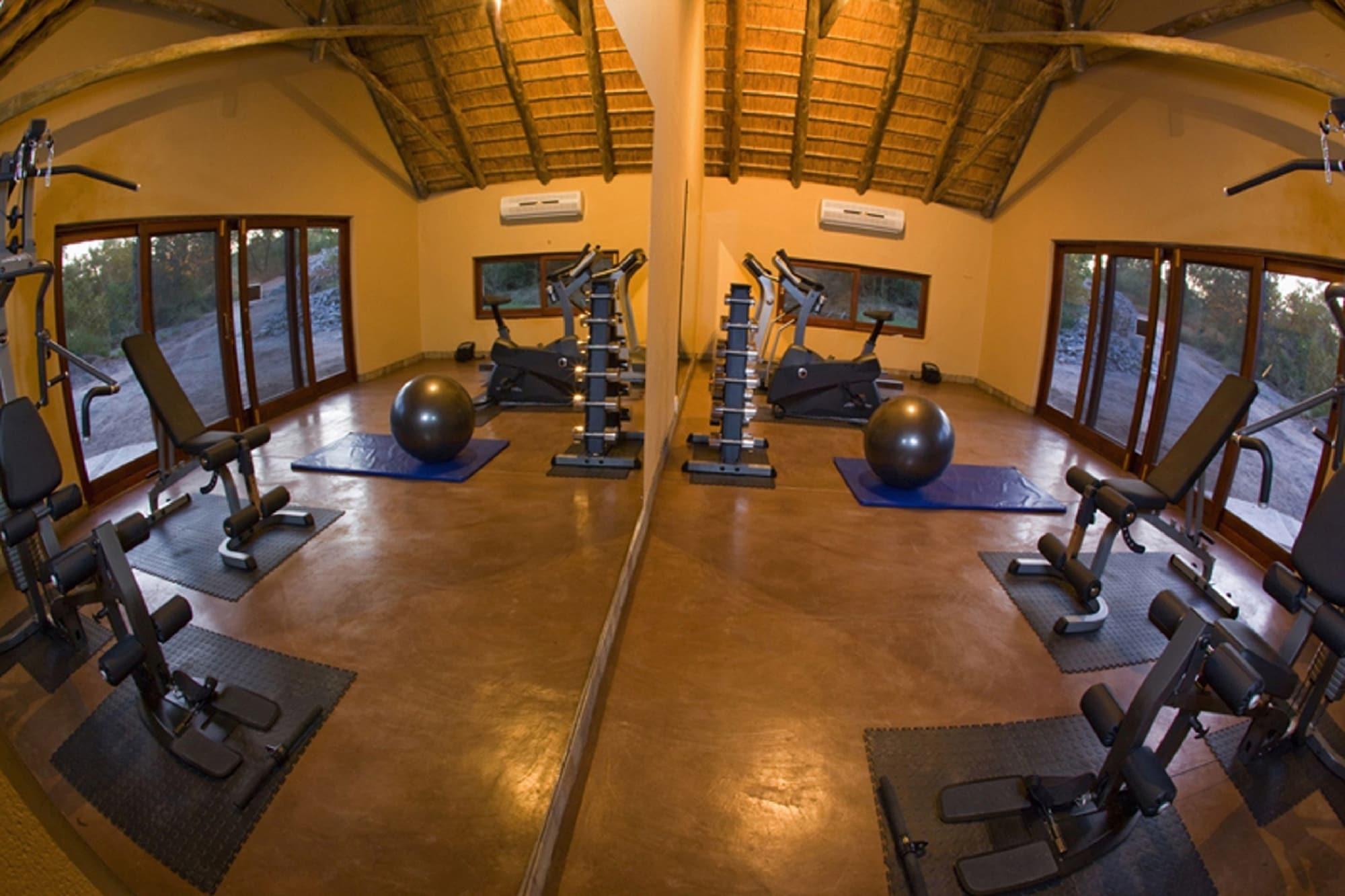 Gimnasio Elephant Plains Game Lodge