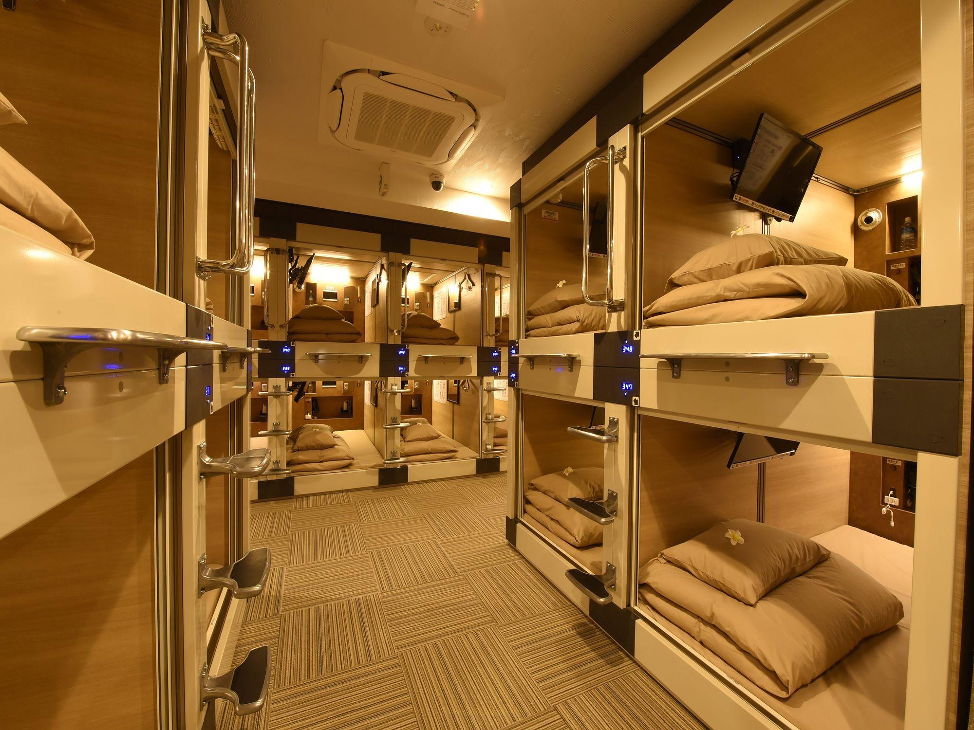 Habitación Capsule Hotel Anshin Oyado Premier Kyoto Shijo Karasuma