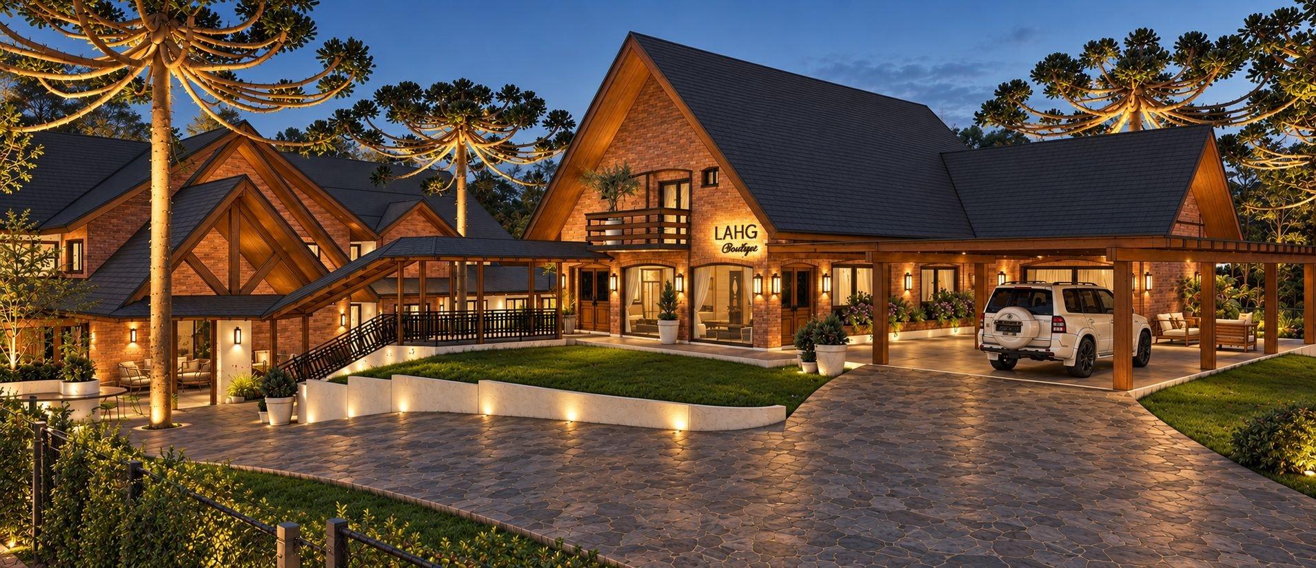 Vista Exterior LAHG Gramado Hotel by Goa