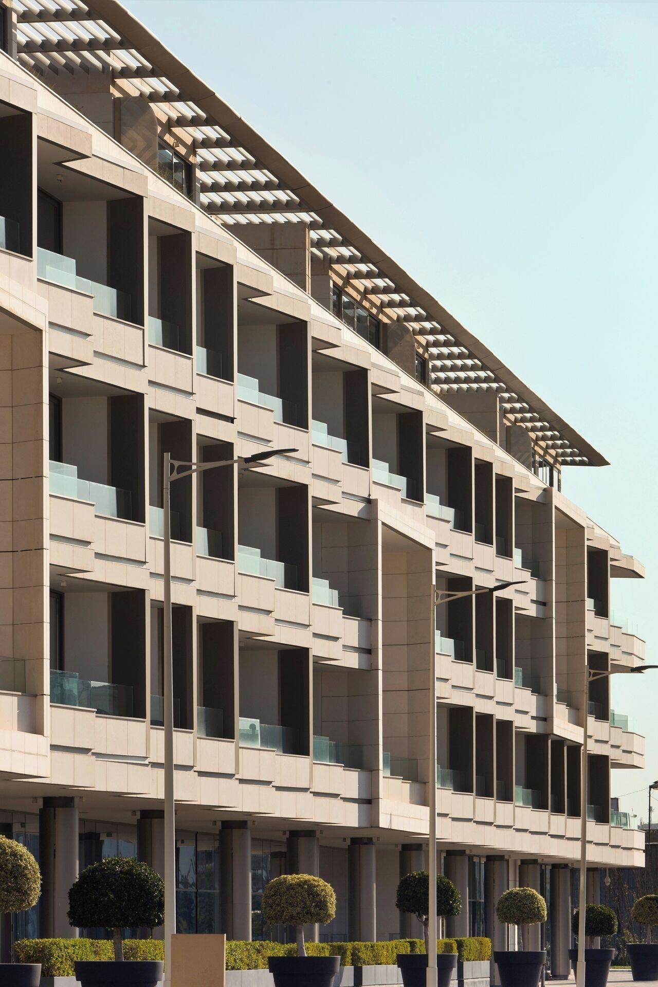 Vista Exterior Fairmont Residences La Marina Rabat Sale