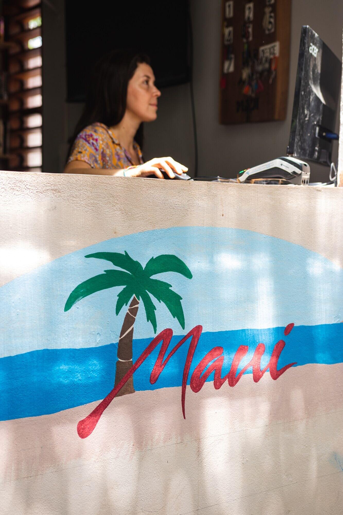 Vista Lobby Maui Hostels Tulum