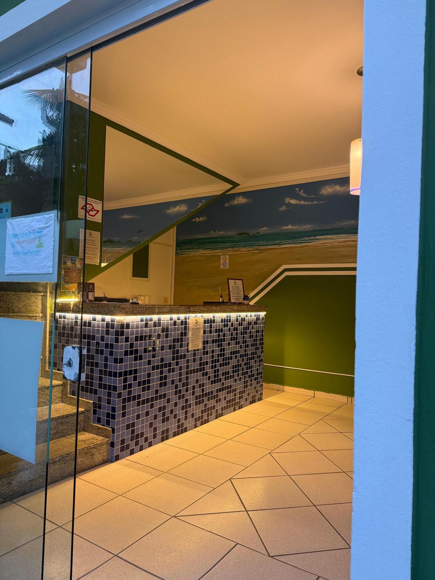 Vista Lobby Grand Maré Hotel Peruíbe