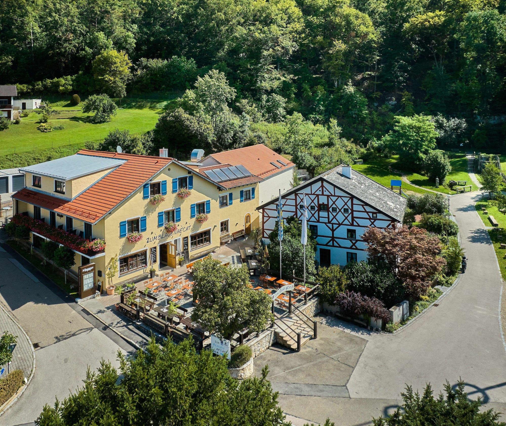 Vista Exterior Hotel Zum Blauen Hecht