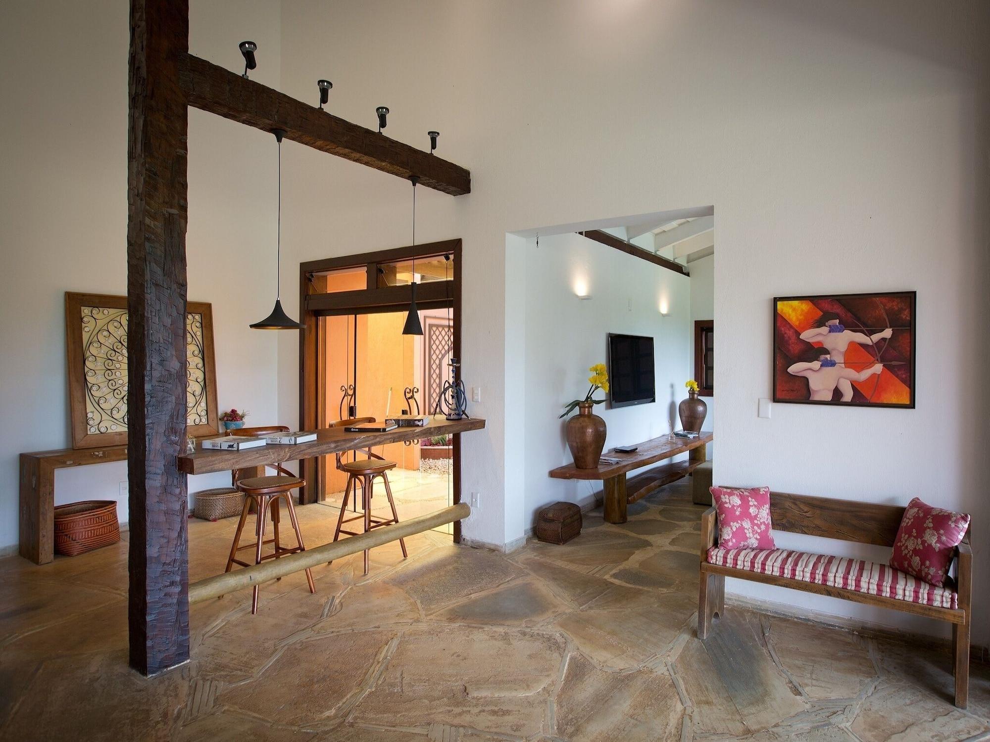 Vista Lobby Pousada Casa Da Quineira