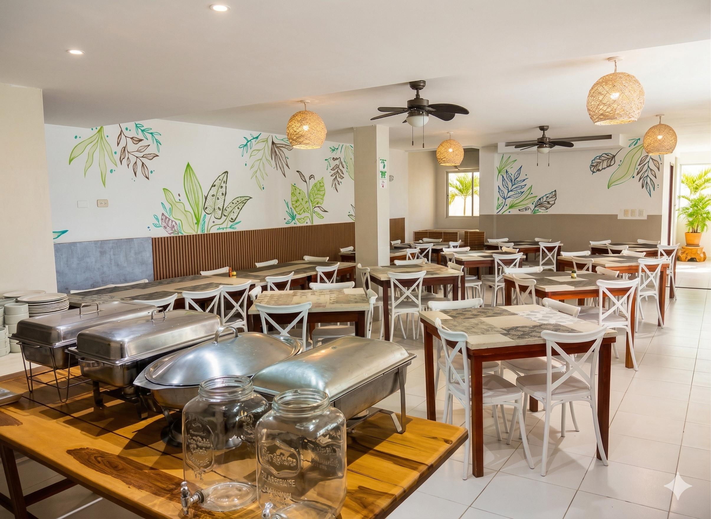 Área de desayuno Olas del Mar Hotel by GHO Hoteles