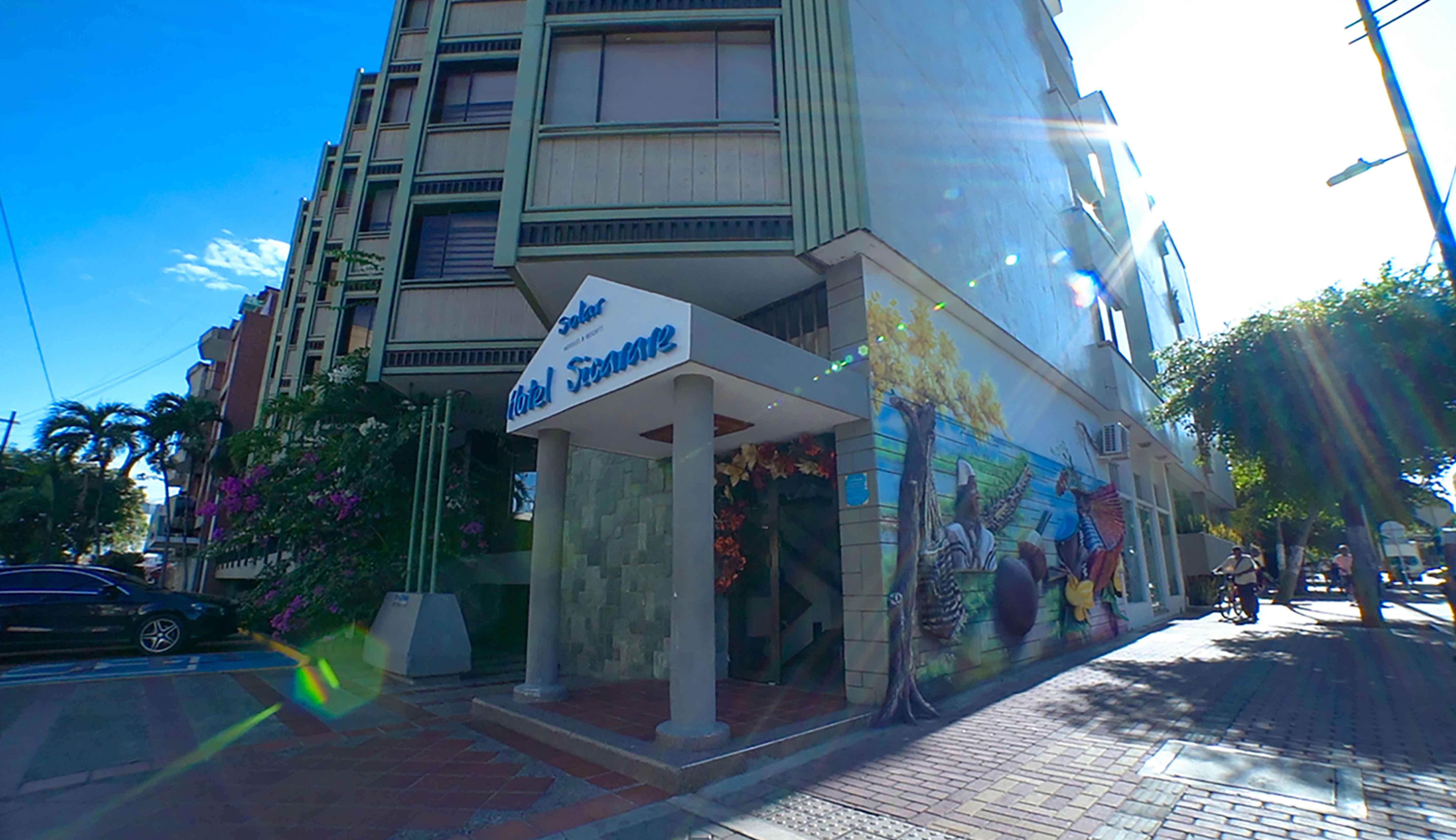 Vista Exterior Hotel Sicarare
