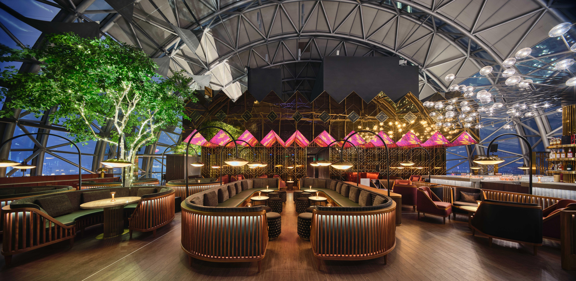 Bar/Salón Intercontinental Hotels Chongqing Raffles City
