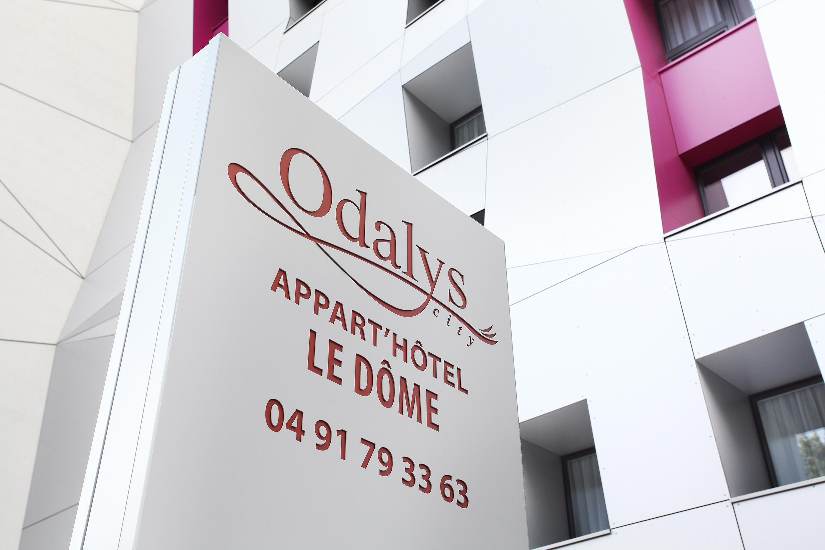 Vista Exterior Appart Hotel Odalys City Marseille Le Dôme
