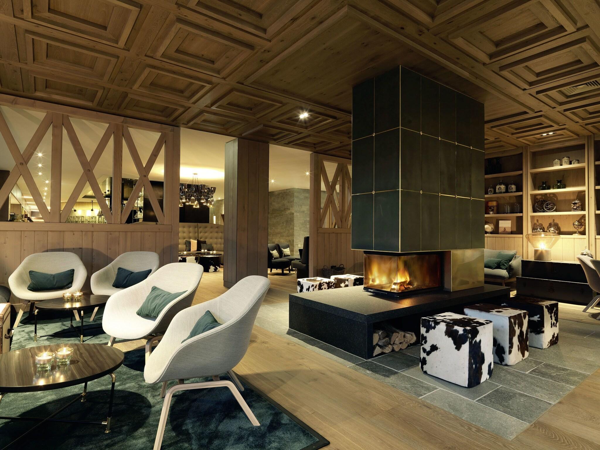 Vista Lobby Löwen Hotel Montafon