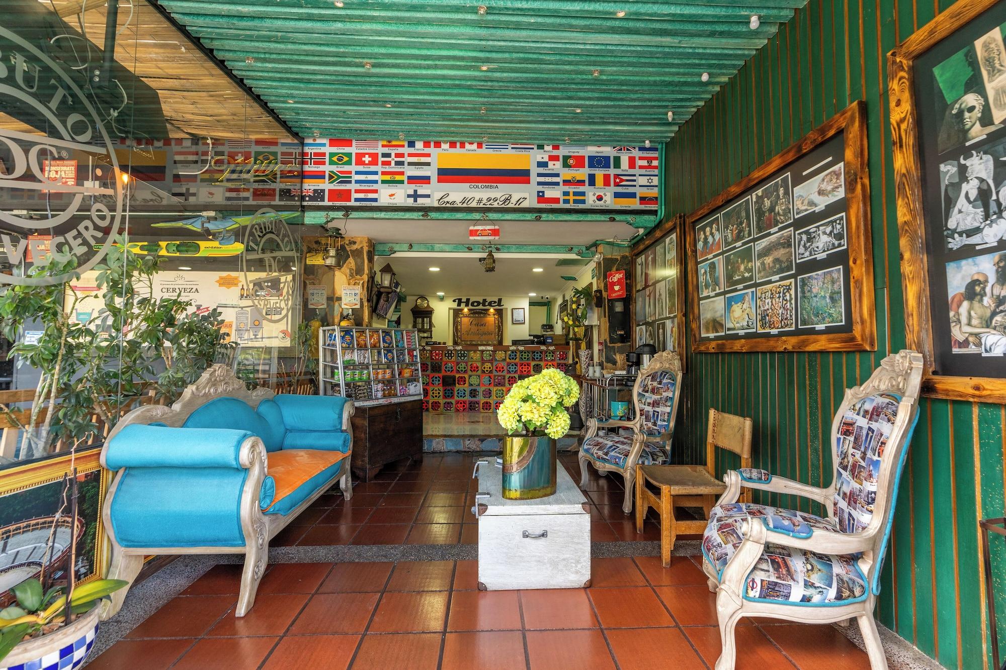 Vista Lobby Hotel Casa Antigua