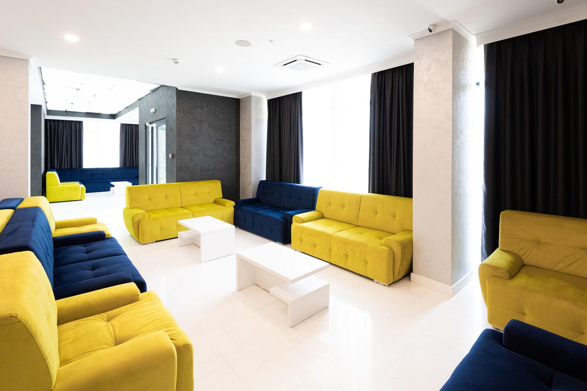 Vista do lobby Hotel Javu