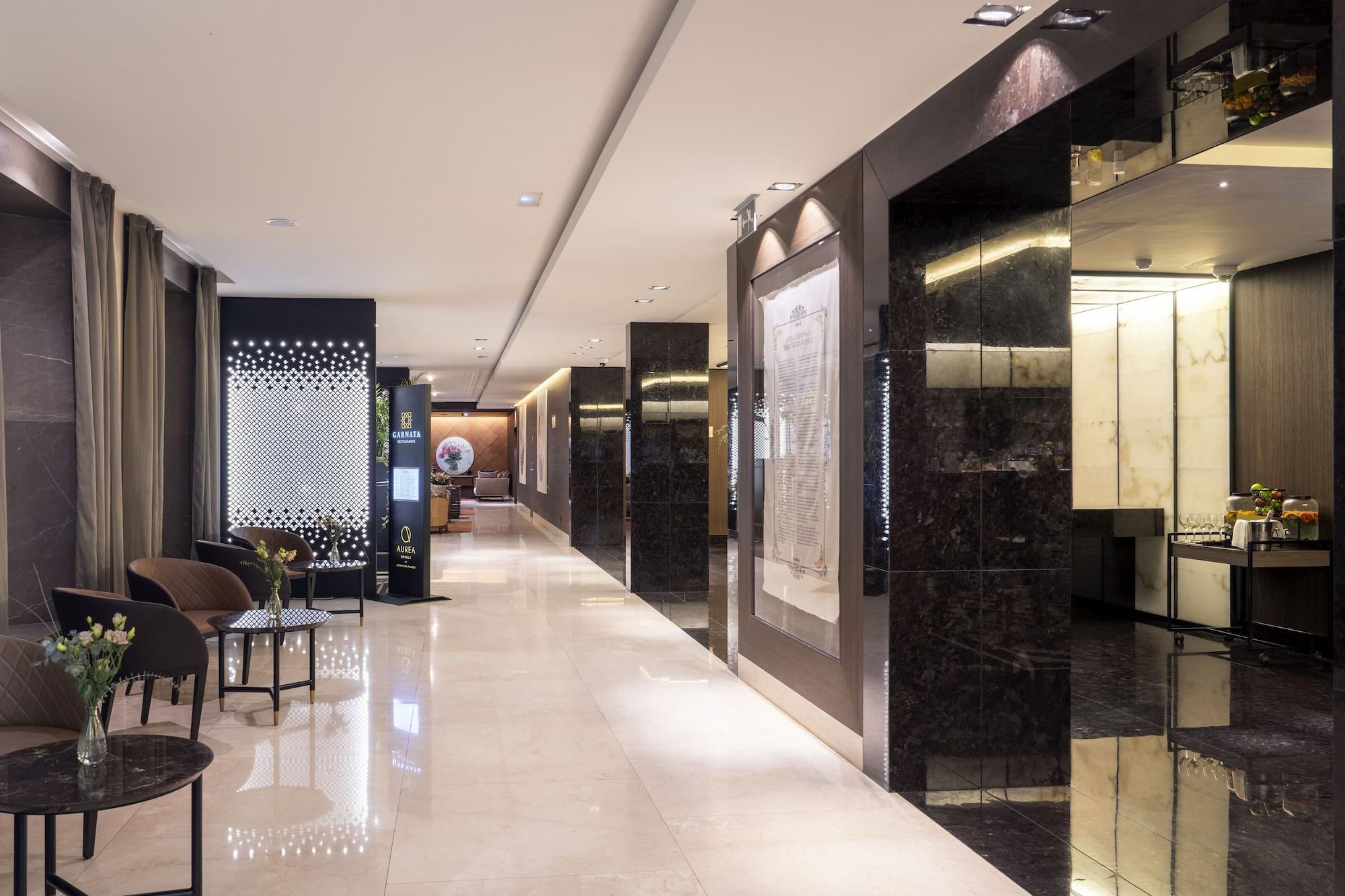 Vista Lobby Áurea Washington Irving by Eurostars Hotel Company