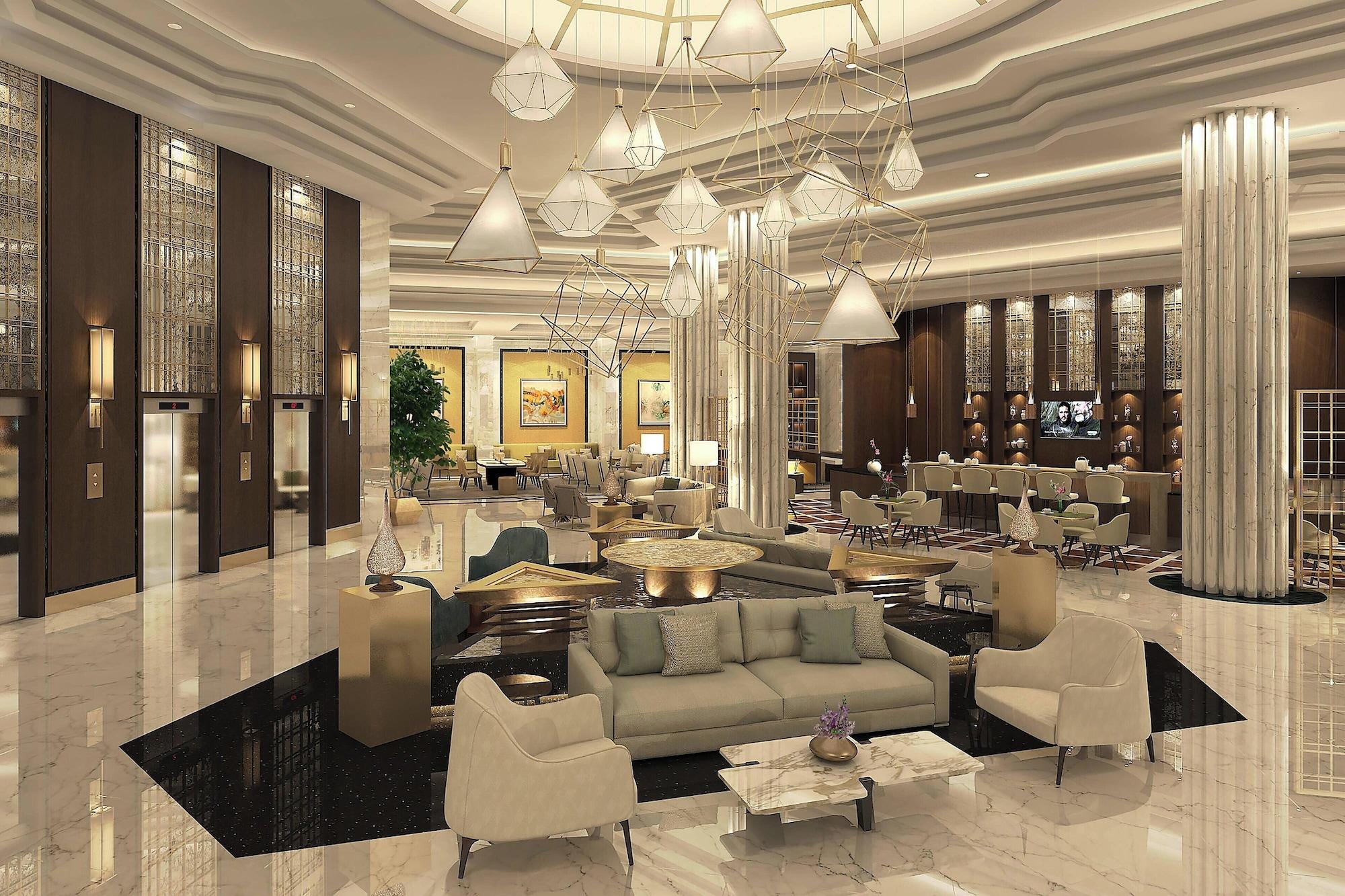 Vista Lobby Riyadh Airport Marriott Hotel