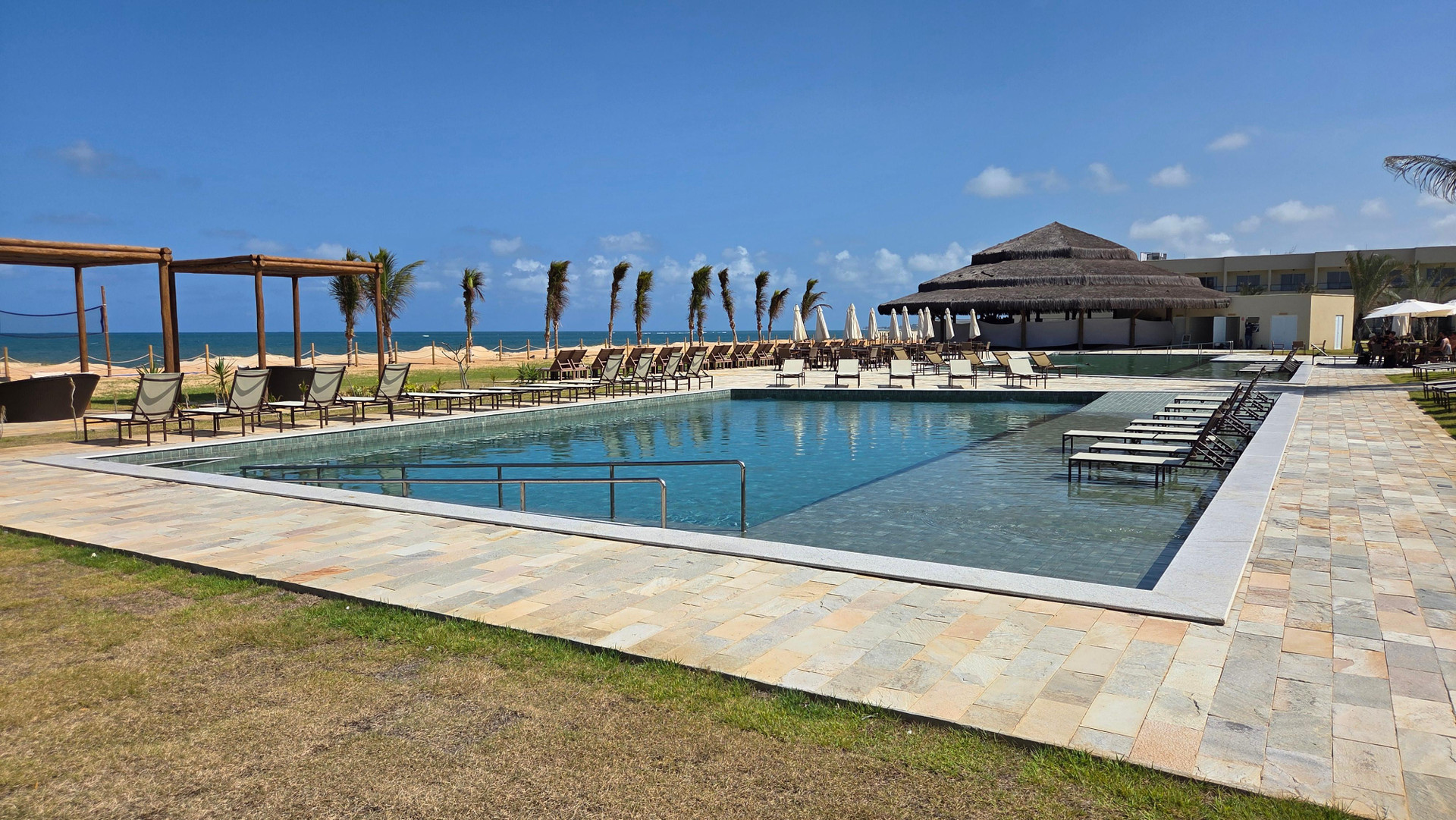 Vista Piscina Wyndham Natal Pitangui Praia