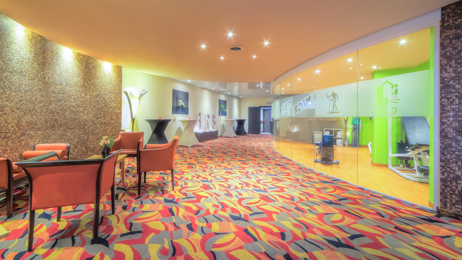 Vista Lobby B&B HOTEL Mons Centre