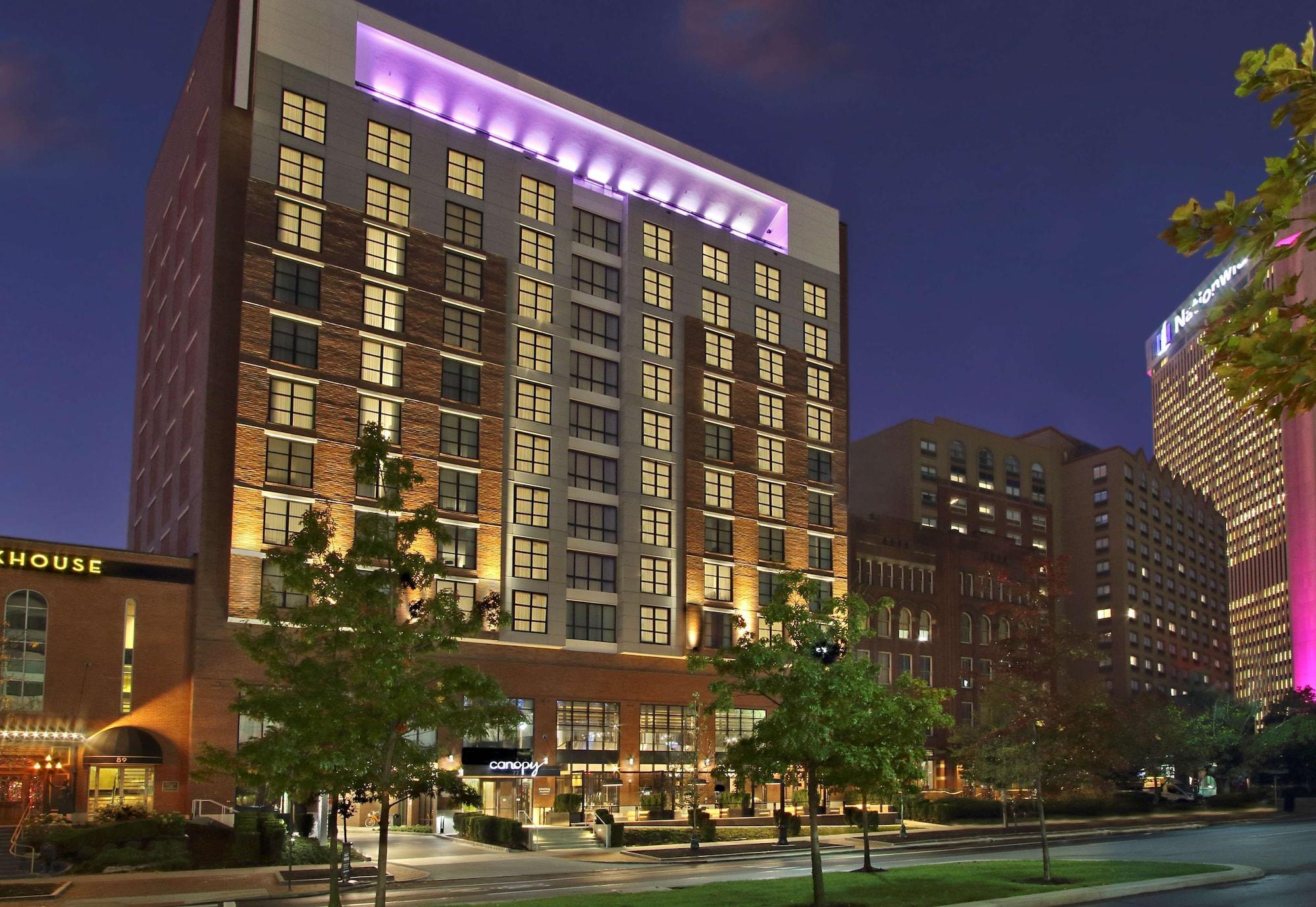 Vista Exterior Canopy By Hilton Columbus Downtown Short North