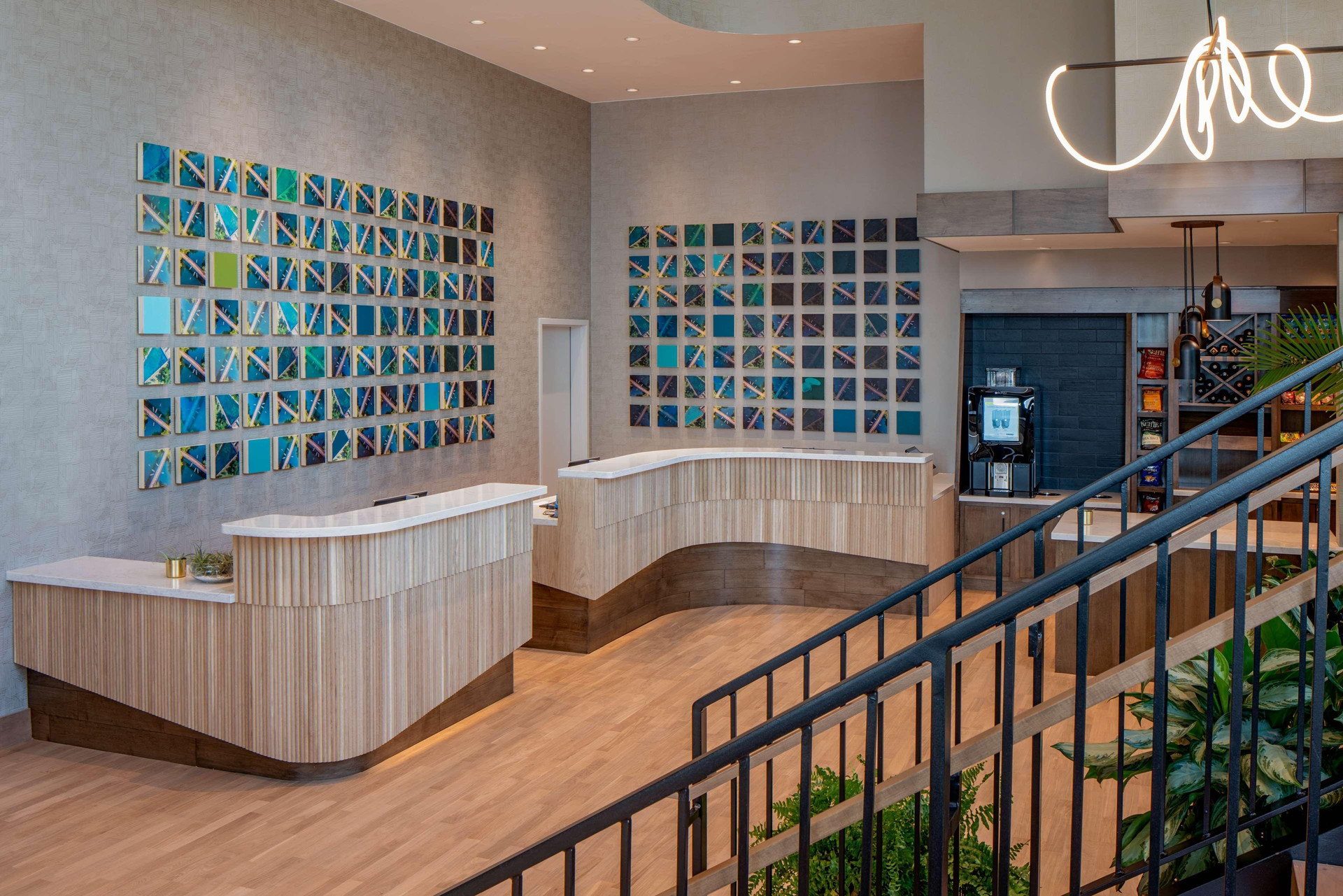 Vista Lobby Hilton Garden Inn Austin University Capitol District