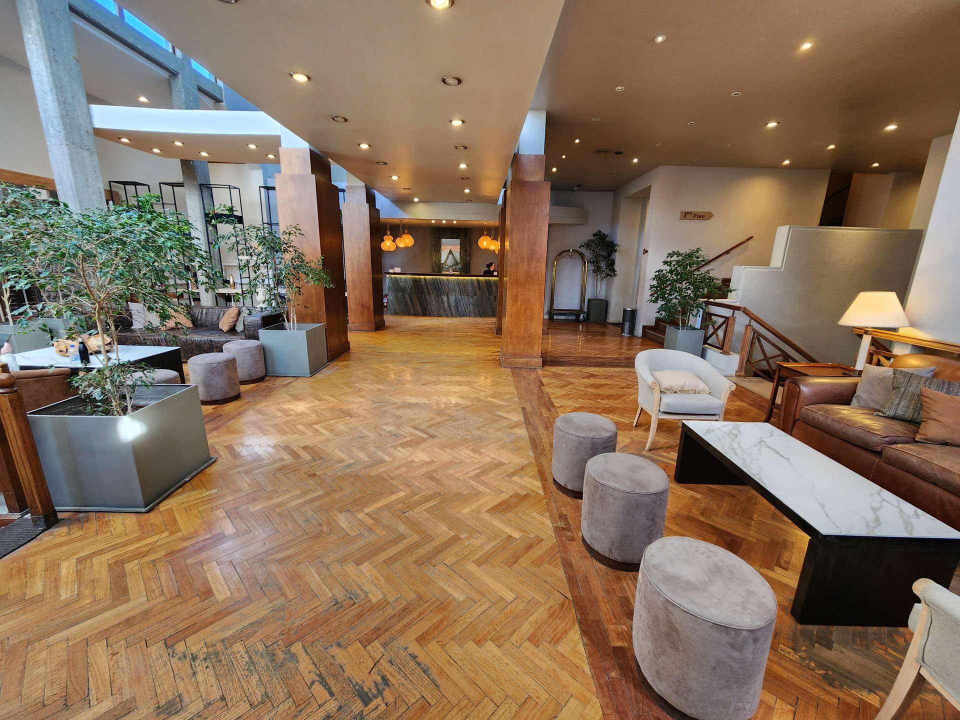 Vista Lobby Albatros Hotel