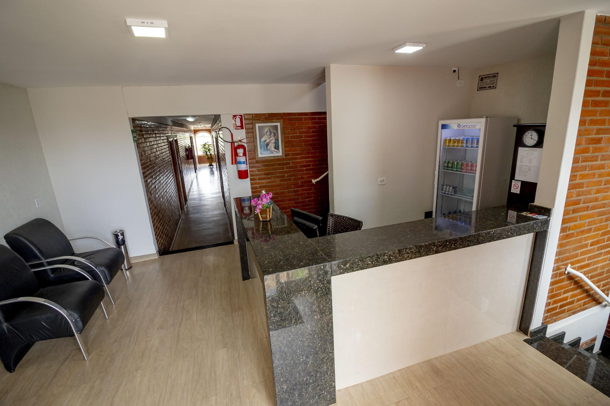 Vista Lobby Pousada Recanto das Caldas