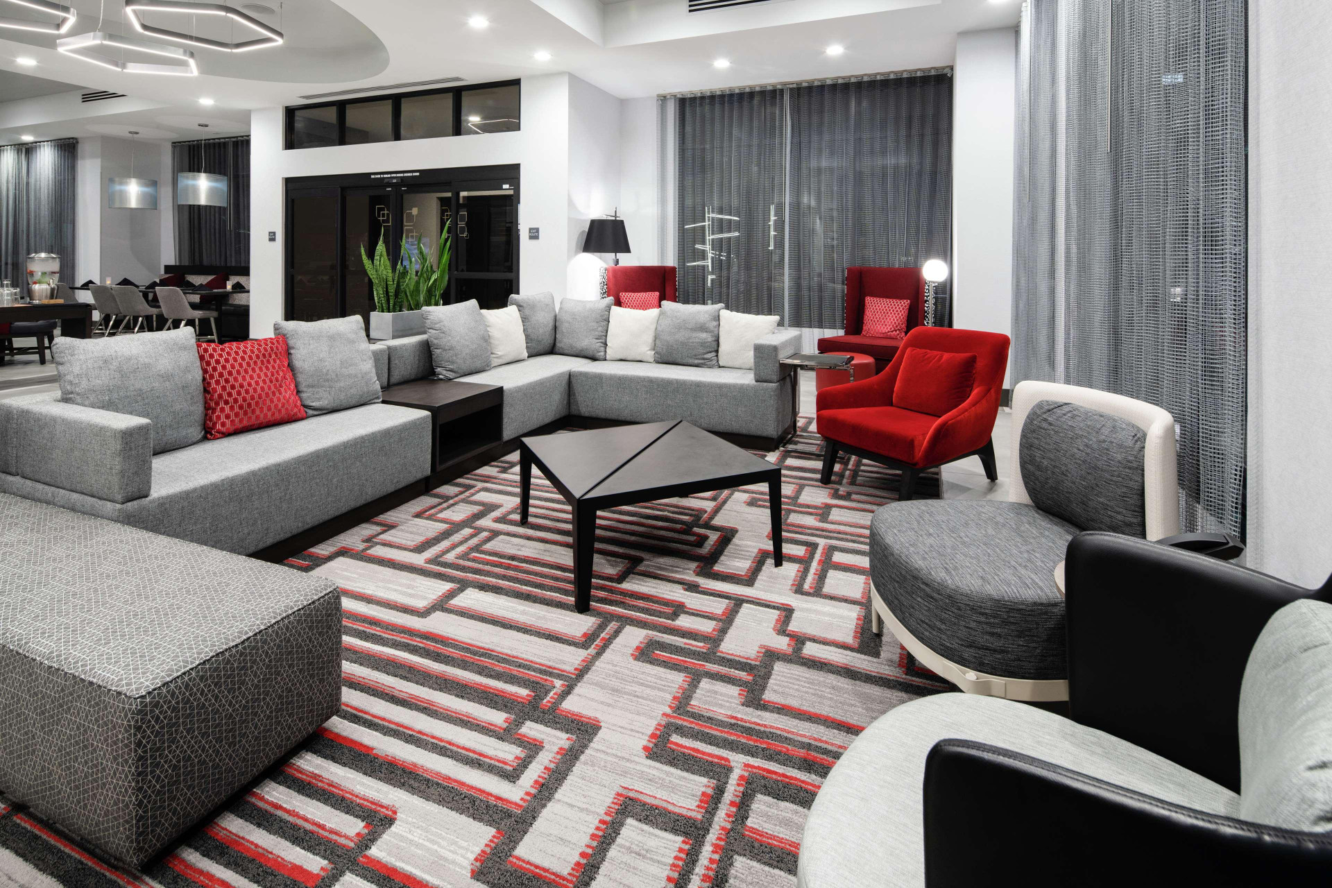 Vista Lobby Hilton Garden Inn Irvine Spectrum Lake Forest