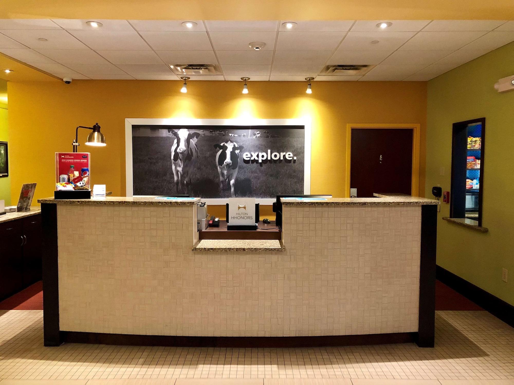 Vista Lobby Hampton Inn & Suites Woodstock, VA