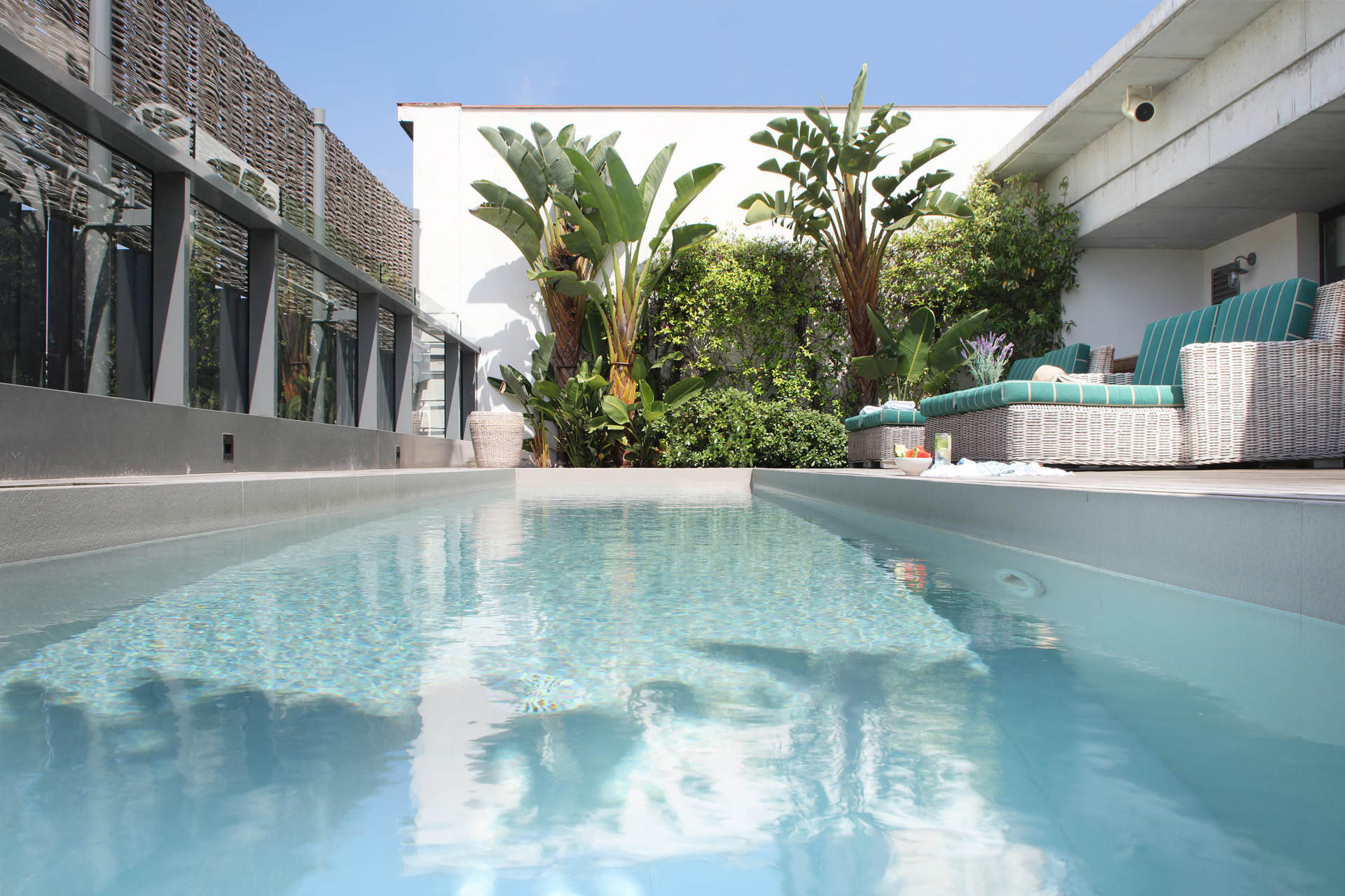 Vista Piscina Ofelias Hotel