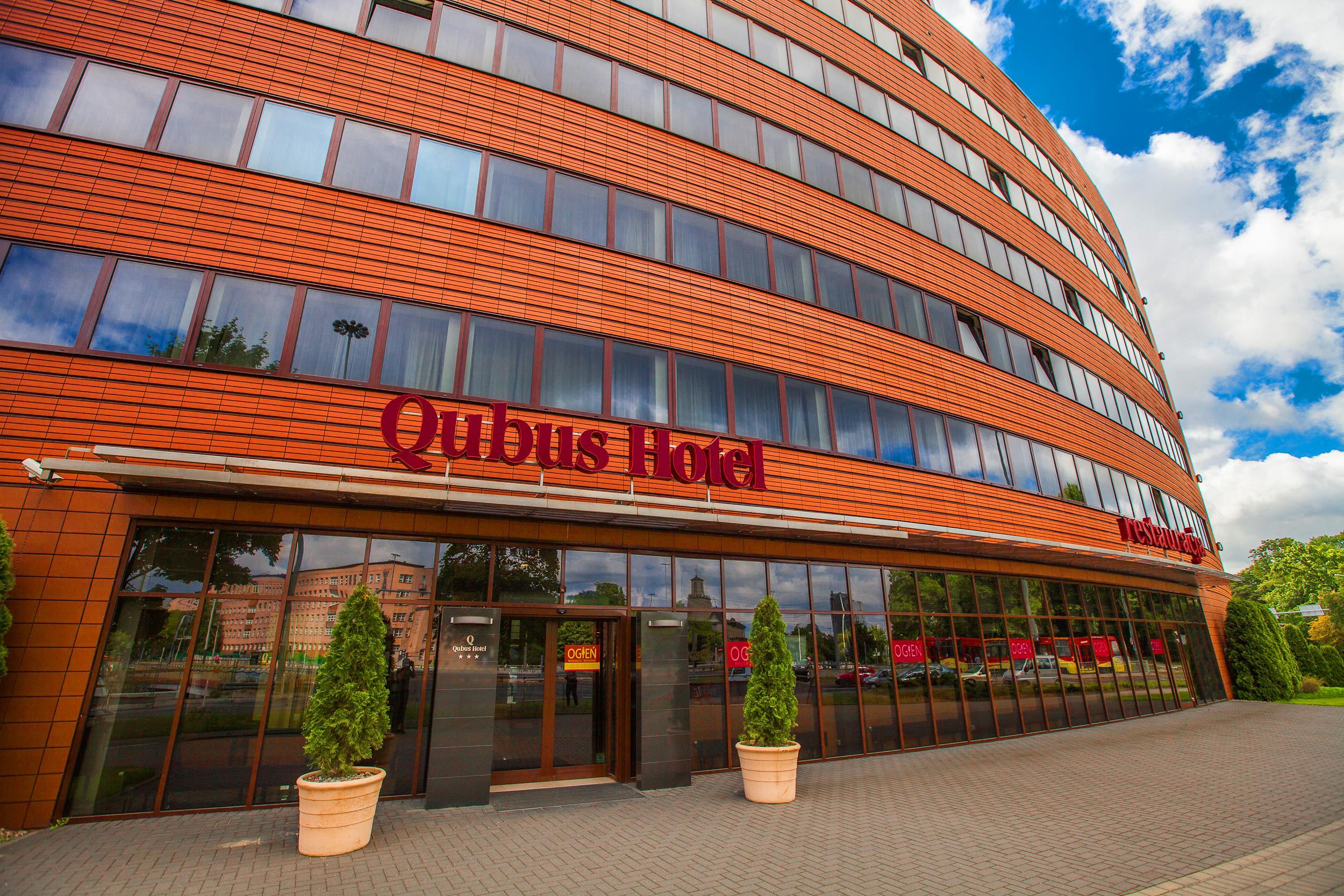Vista Exterior Qubus Hotel Lodz