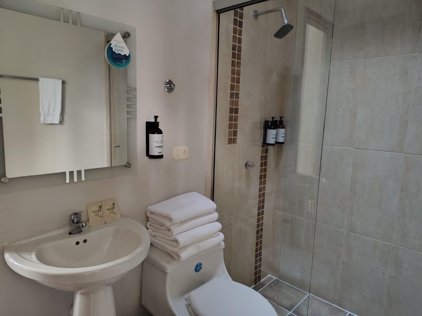Baño HOTEL CAMPESTRE PALMA VERDE
