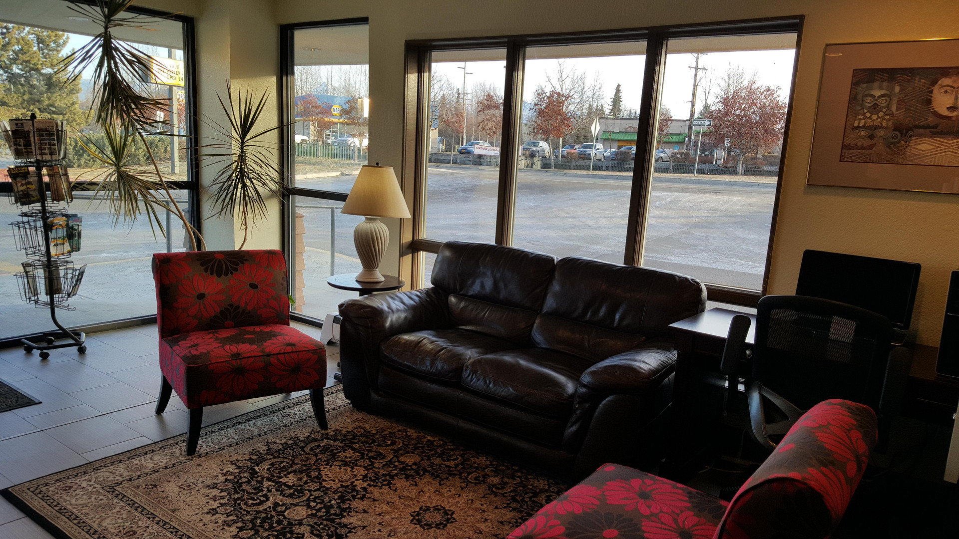 Vista Lobby Americas Best Value Inn & Suites Anchorage Airport