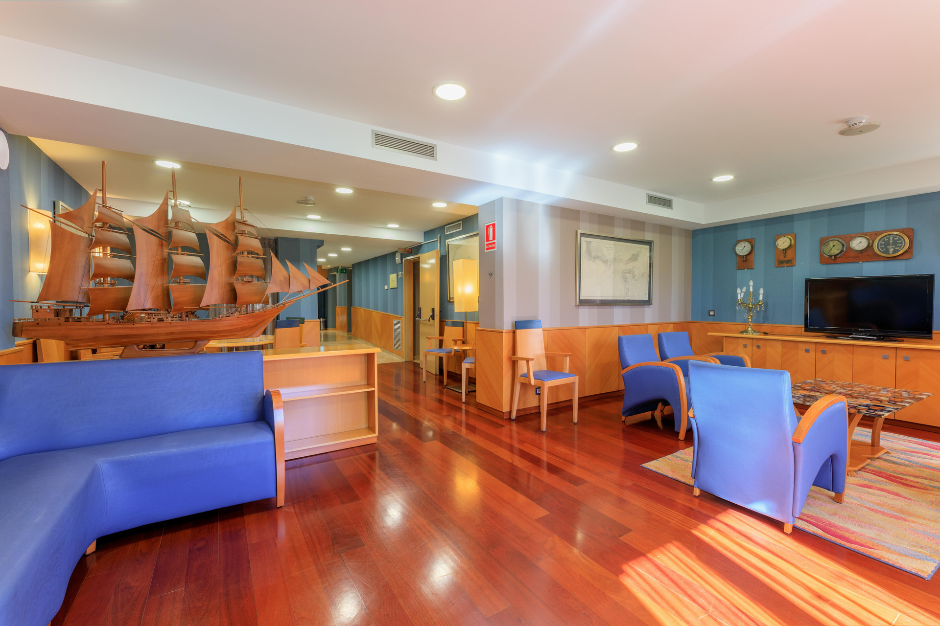 Vista Lobby Hotel Del Mar