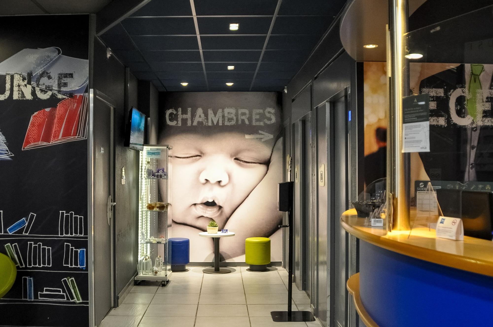 Vista Lobby ibis budget Toulouse Centre Gare