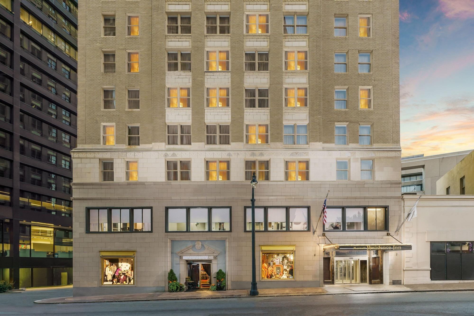 Vista Exterior Residence Inn by Marriott Atlanta Downtown
