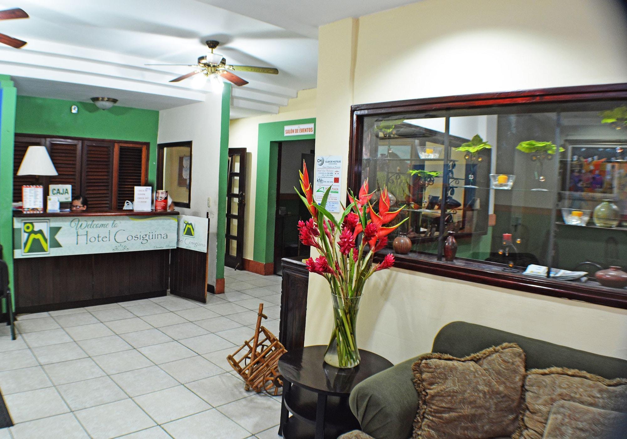 Vista do lobby Hotel Plaza Cosiguina