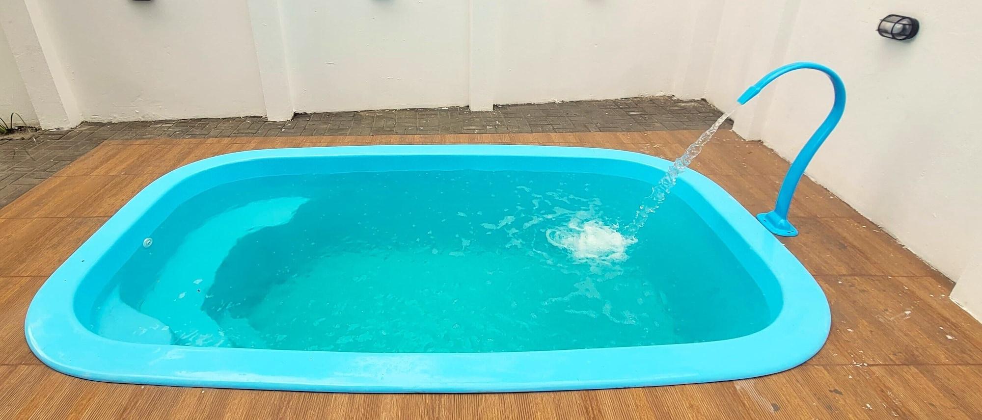 Vista Piscina Pousada Manaíra