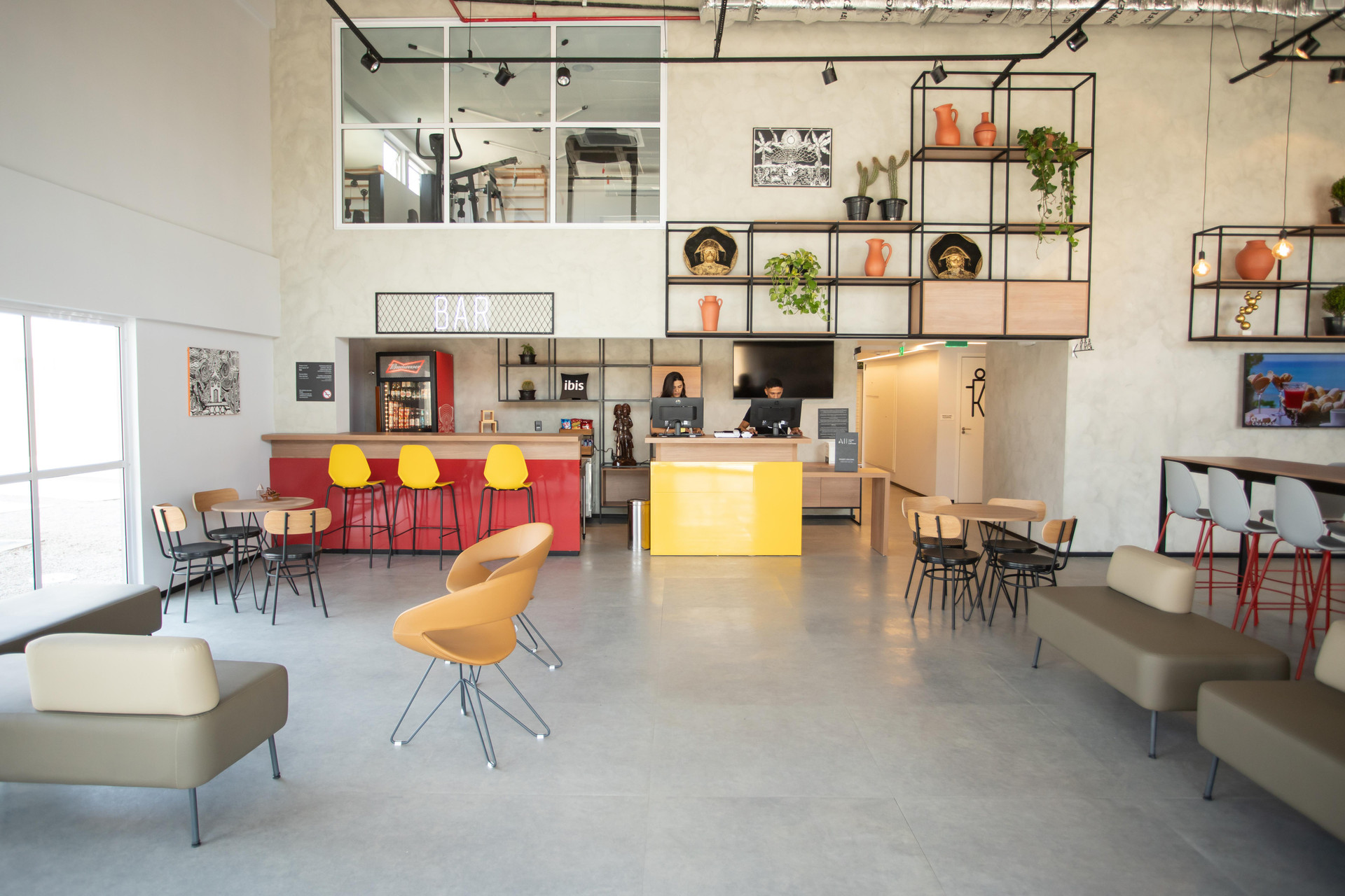 Vista Lobby ibis Serra Talhada