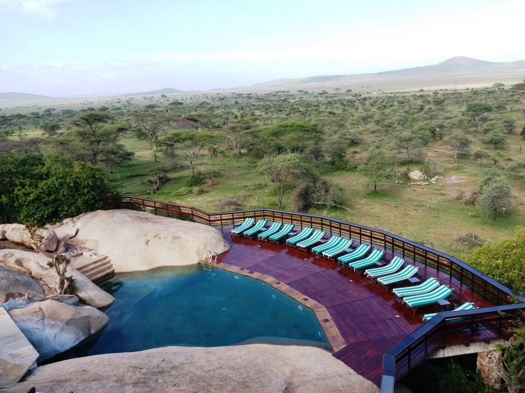 Vista Piscina Seronera Wildlife Lodge