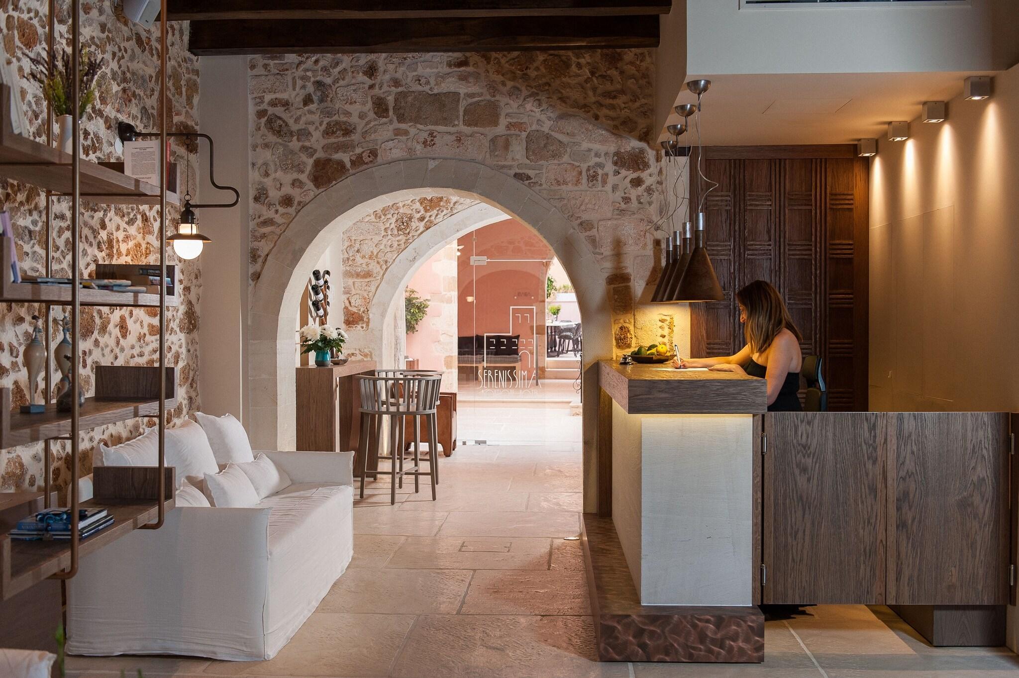 Vista Lobby Serenissima Boutique Hotel