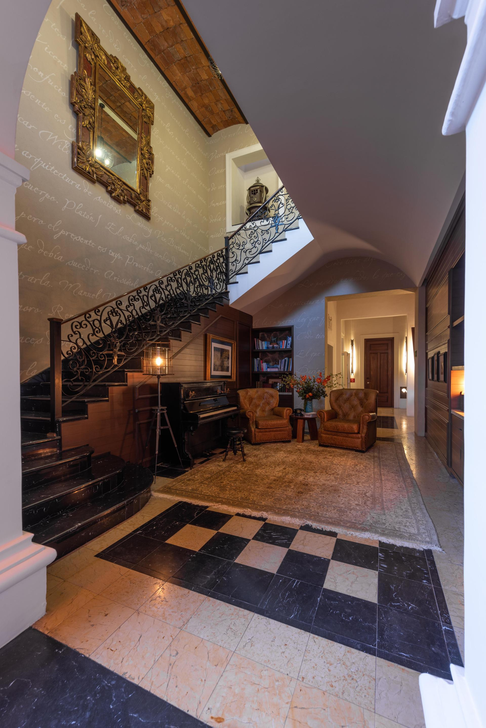 Vista Lobby Hacienda Peña Pobre
