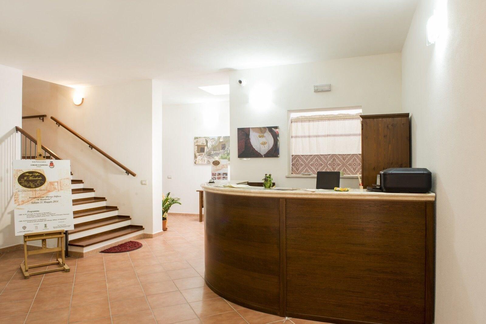 Vista Lobby Albergo Diffuso Il Mandorlo