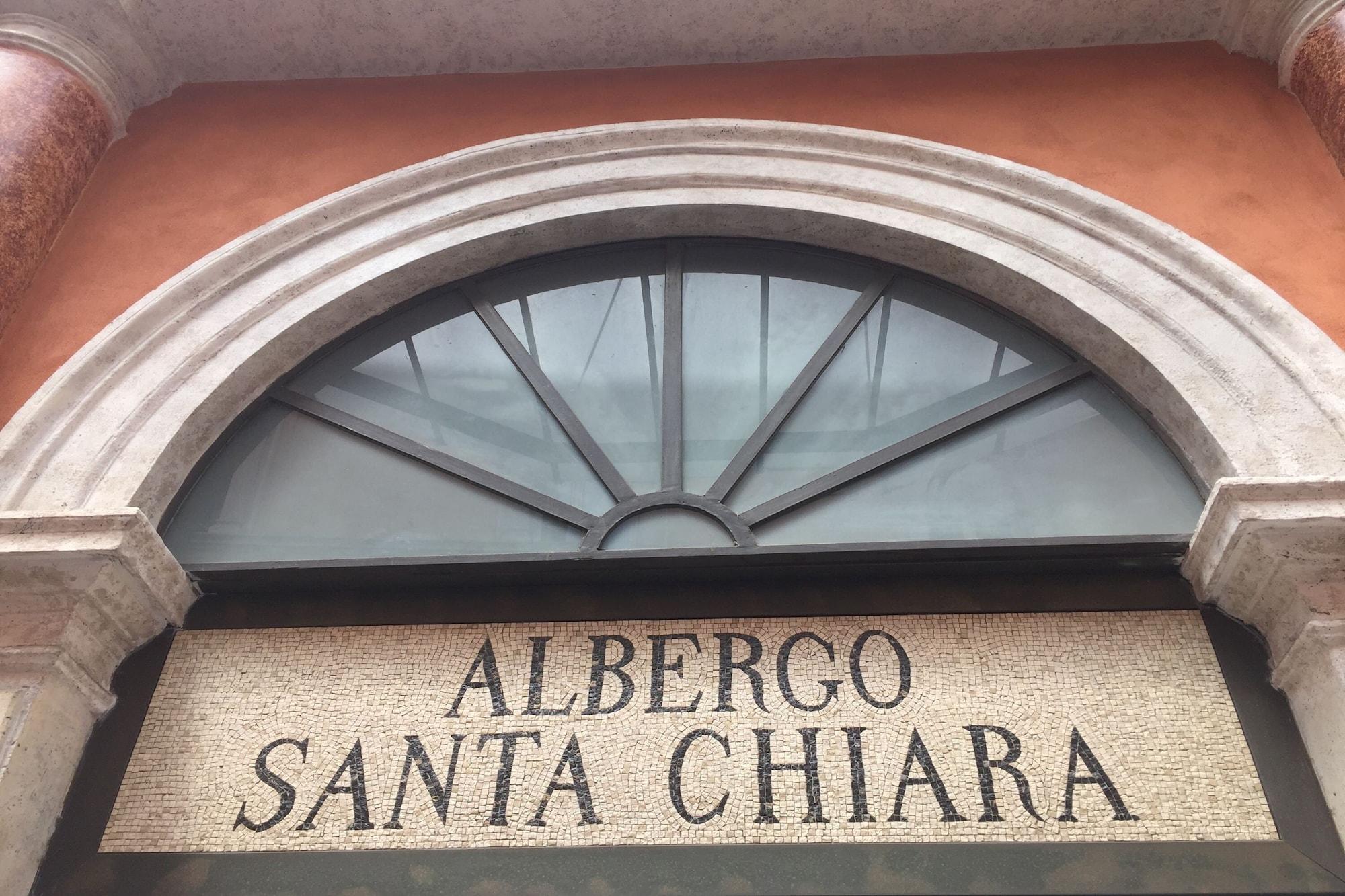 Vista Exterior Albergo Santa Chiara Hotel Rome